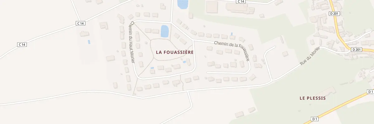 Plan du 6 Che du Haut Morier à Limeray