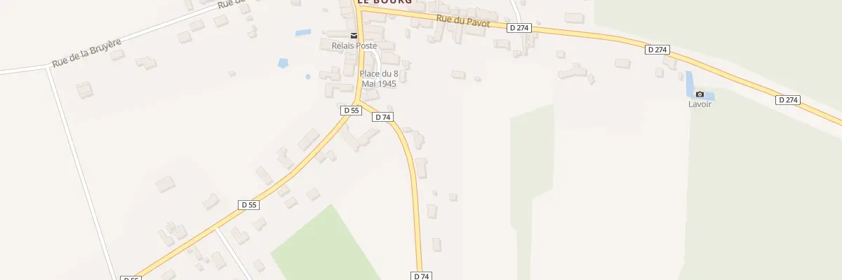 Plan du 3 Rue des Charmes à Dame-Marie-les-Bois