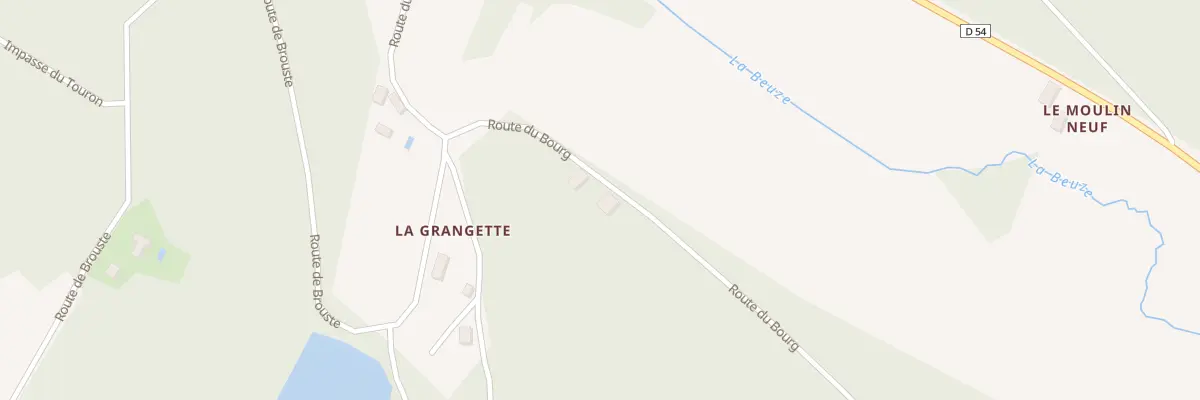 Plan du 30 La Grangette à Sainte-Foy-de-Belvès