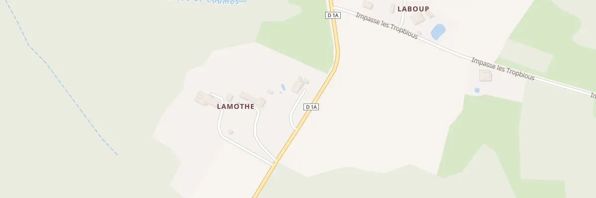 Plan du 9001 Lamothe à Cabanac-Séguenville