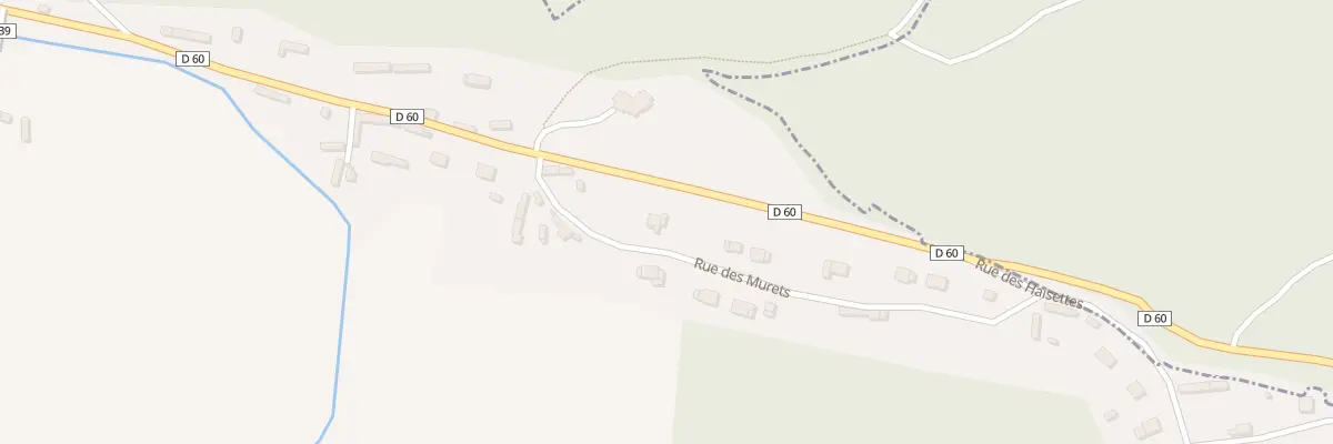 Plan du 3 Rue des Murets à Gaudreville-la-Rivière