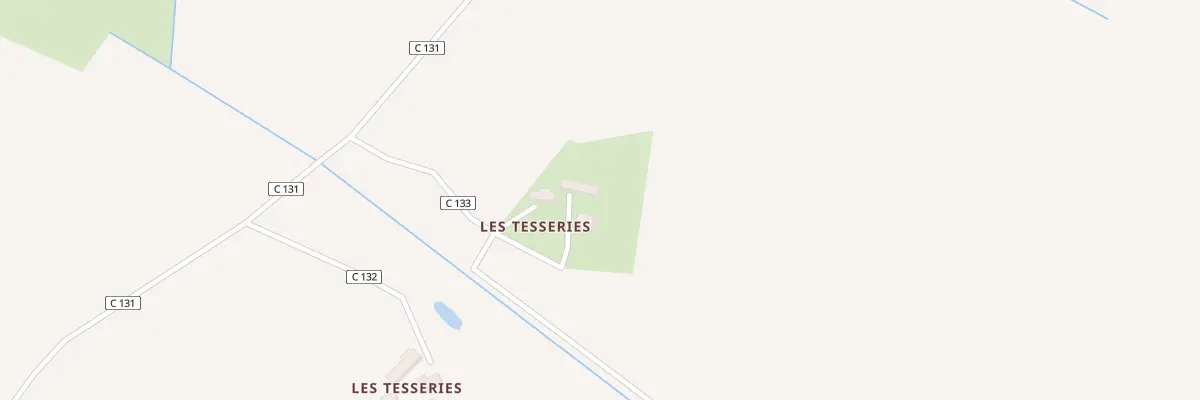 Plan du 3 Les Tesseries à Unverre