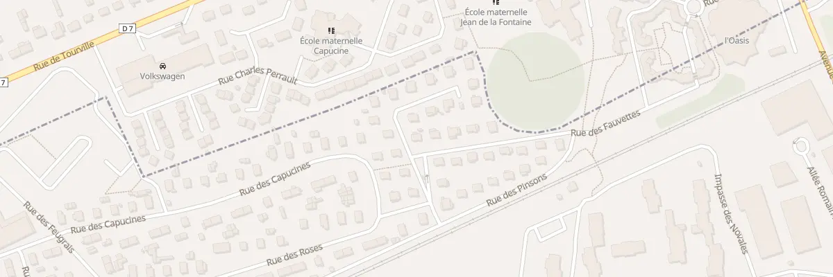 Plan du 8 Rue des Mésanges à Saint-Aubin-lès-Elbeuf
