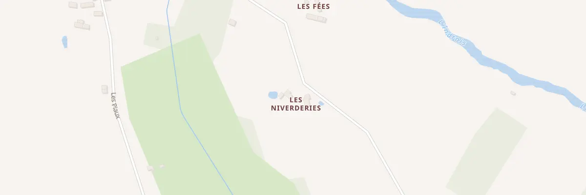 Plan du 14 Les Niverderies à Saint-Quentin-sur-Indrois