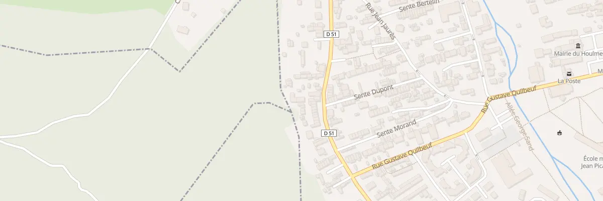 Plan du 121B Rue Aristide Briand au Houlme