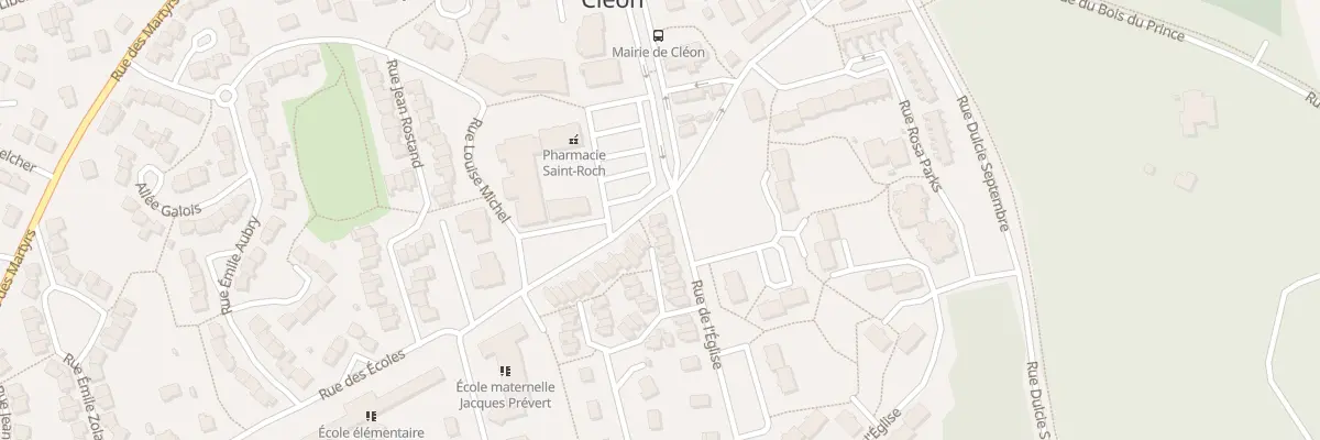 Plan du 158 Rue Louis Pasteur à Cléon