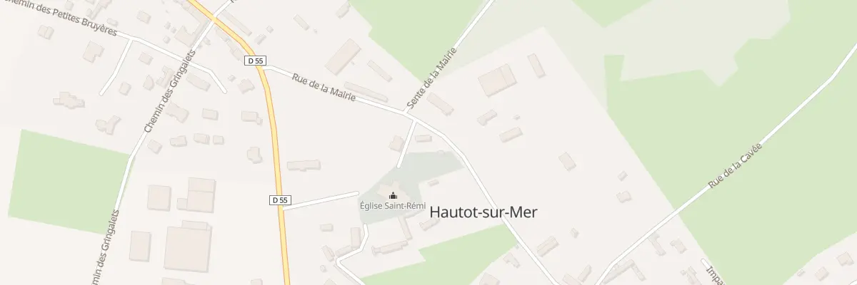 Plan du 23 Rue de la Mairie à Hautot-sur-Mer