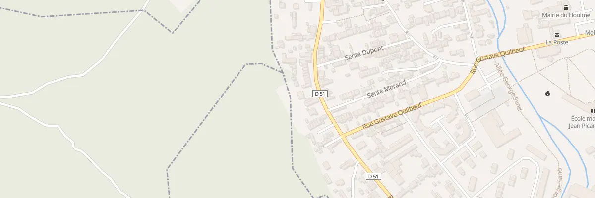 Plan du 101 Rue Aristide Briand au Houlme