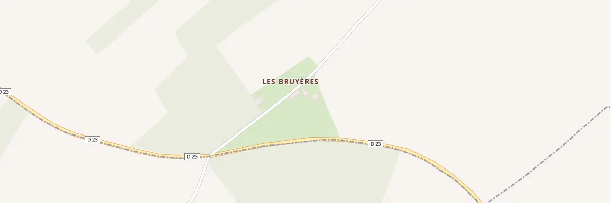 Plan du 30 Les Bruyères à L’Hosmes