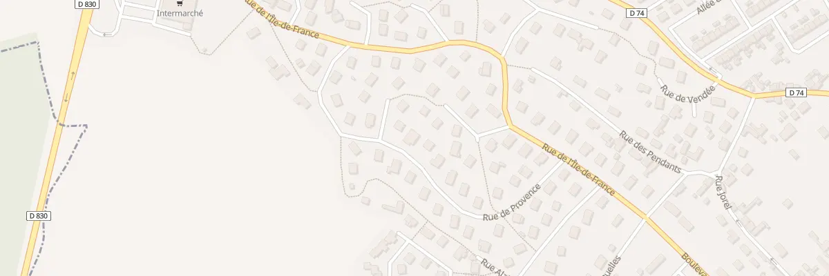 Plan du 19 Rue de Provence à La Bonneville-sur-Iton