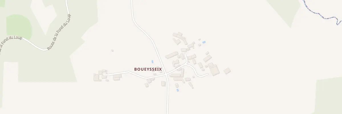 Plan de Boueysseix Sud à Saint-Sulpice-d’Excideuil