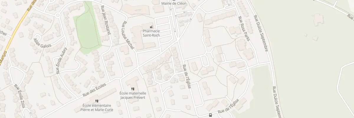 Plan du 128 Rue Louis Pasteur à Cléon