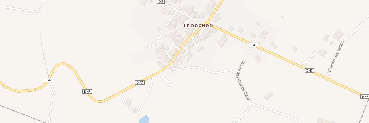Plan du 5065 Le Dognon Sud à Sainte-Marie-de-Vaux