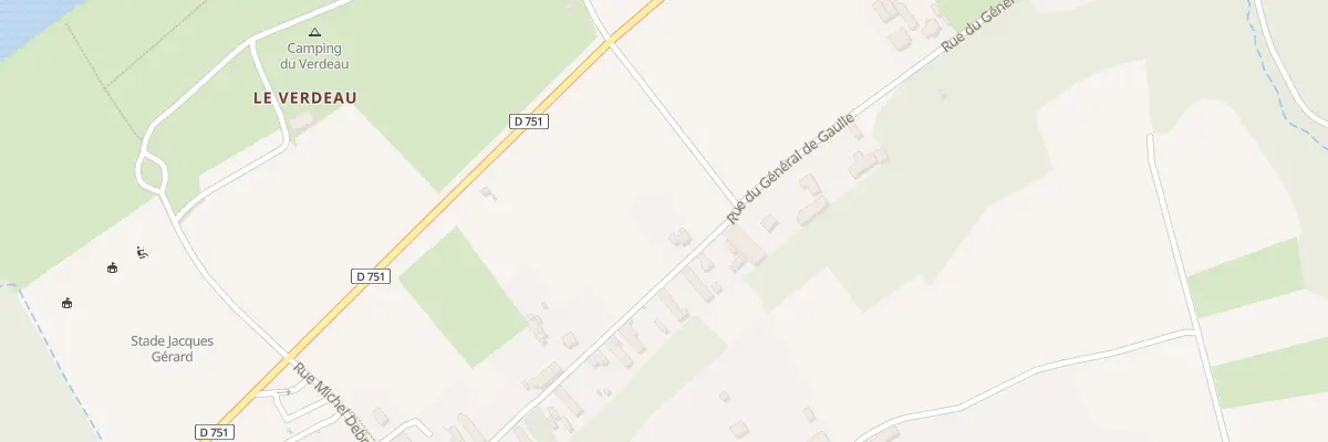 Plan du 17 Rue du Gen de Gaulle à Chargé