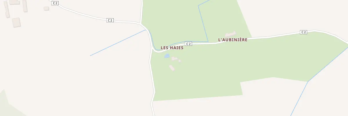 Plan du 51 Les Haies à Moulhard