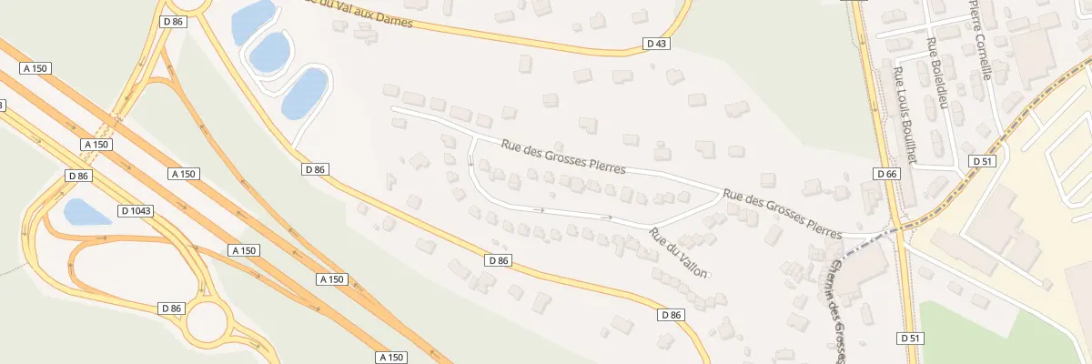 Plan du 47 Rue des Grosses Pierres à Maromme