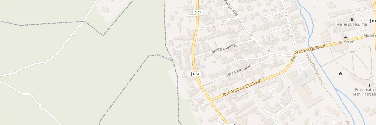 Plan du 111 Rue Aristide Briand au Houlme