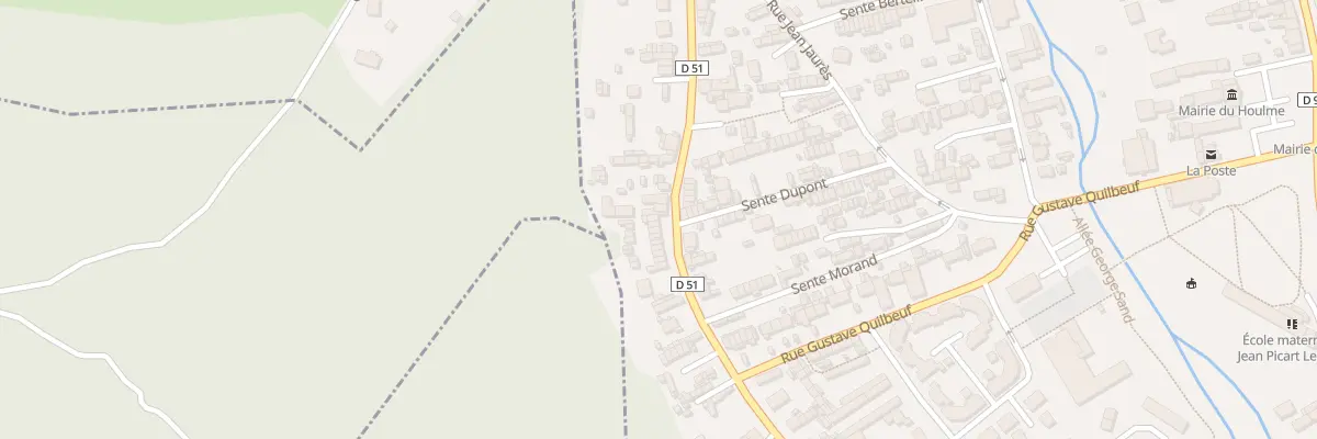Plan du 119 Rue Aristide Briand au Houlme