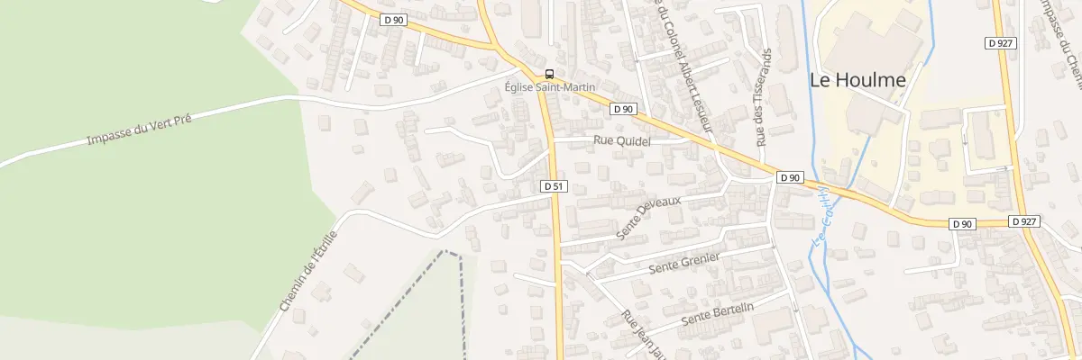 Plan du 167 Rue Aristide Briand au Houlme