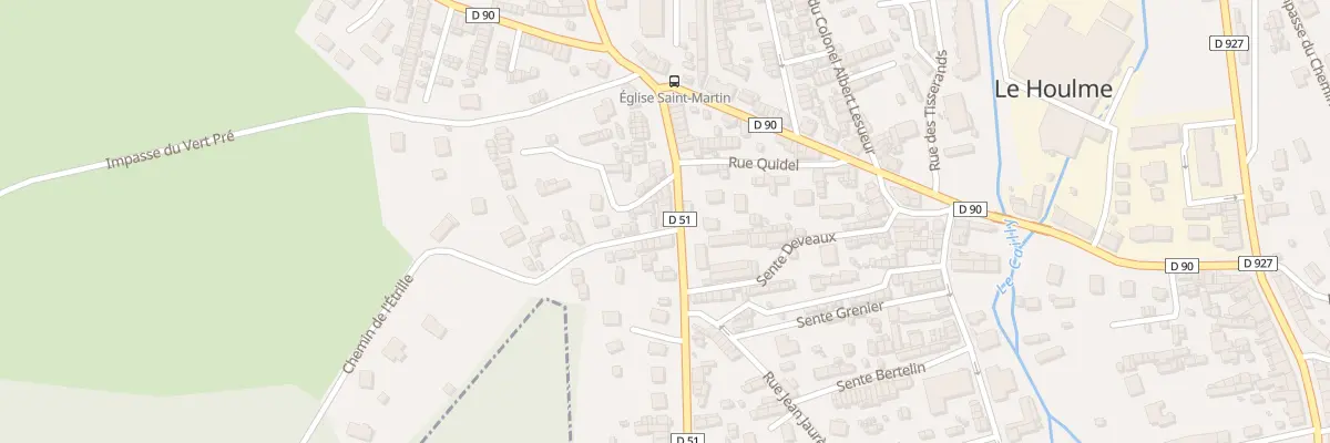 Plan du 163 Rue Aristide Briand au Houlme