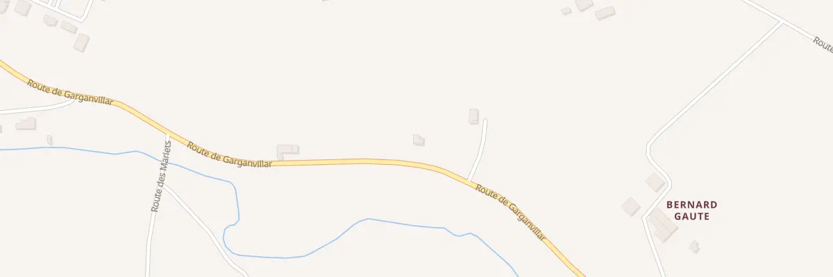 Plan du 783 Rte de Garganvillar à Angeville