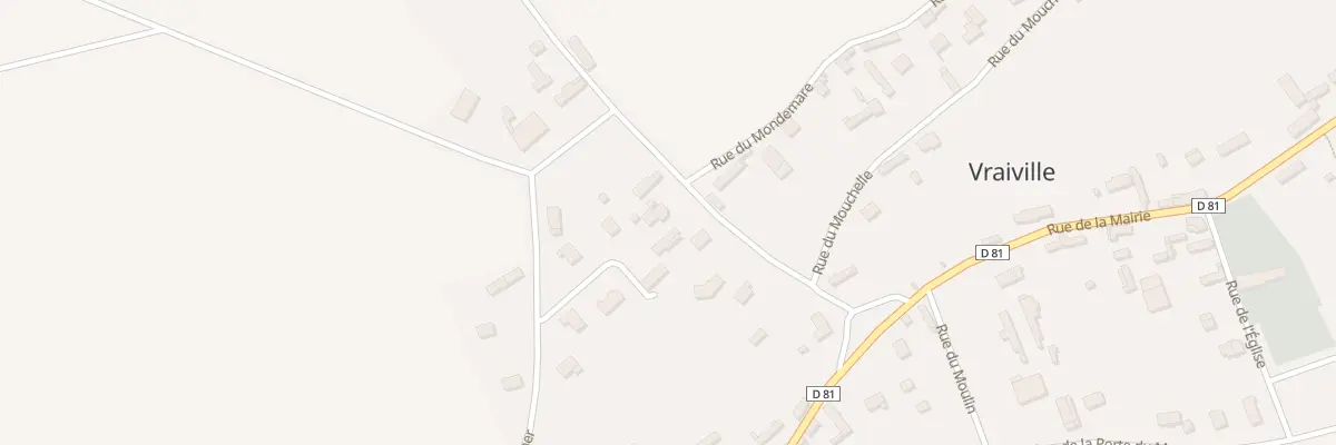 Plan du 10 Gr Gde Rue de Breolle à Vraiville
