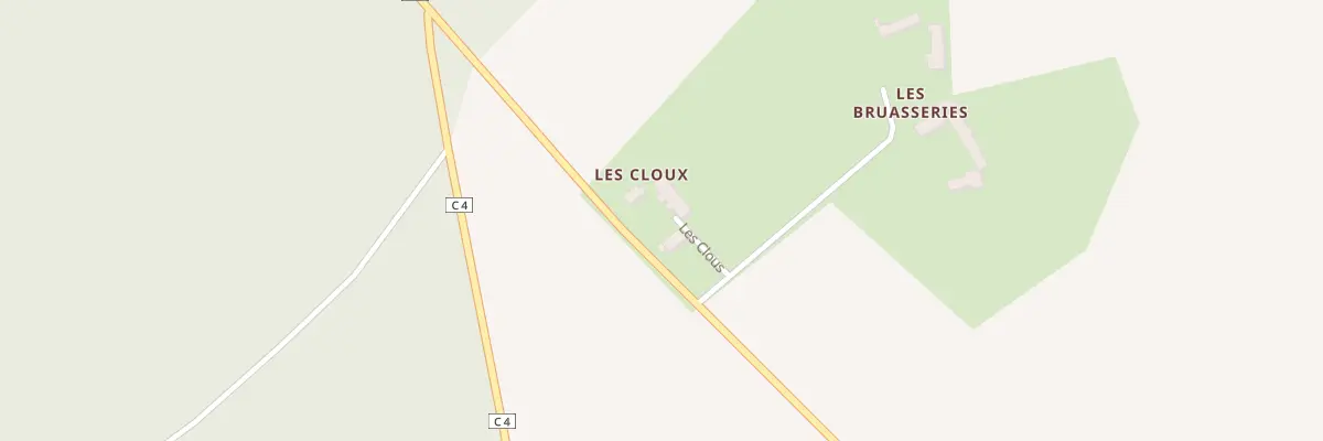 Plan du 333 Les Cloux à Saint-Flovier