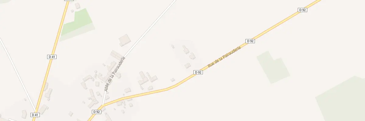 Plan du 39 Rue de la Pairauderie à Saint-Flovier