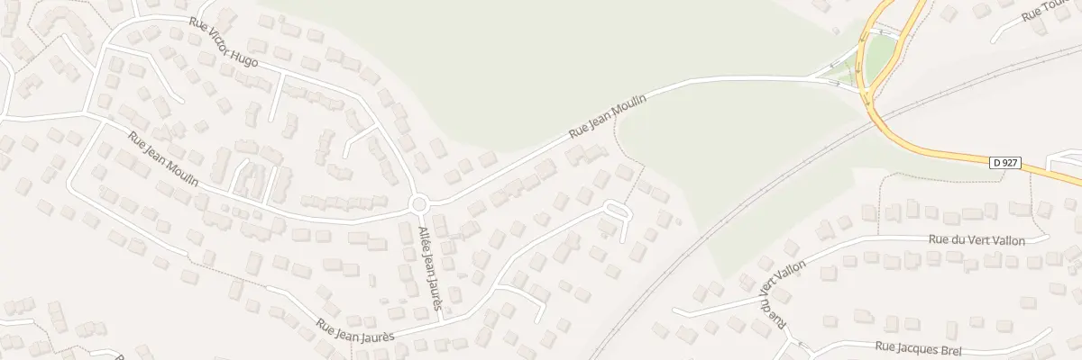 Plan du 110 Rue Jean Moulin à Malaunay