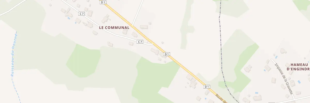 Plan du 73 Le Communal à Brignemont