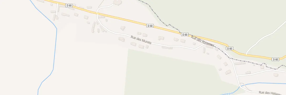 Plan du 12 Rue des Murets à Gaudreville-la-Rivière
