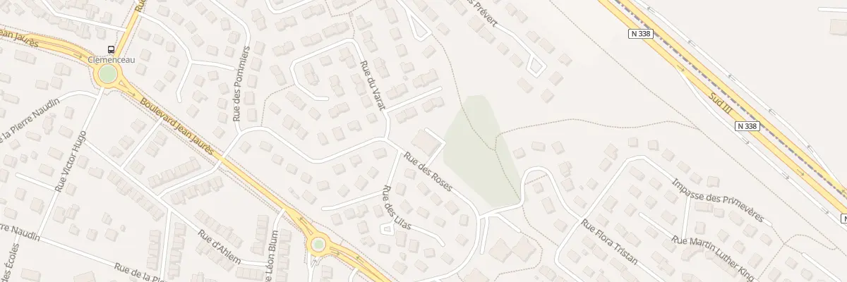 Plan du 235 Rue des Roses à Petit-Couronne