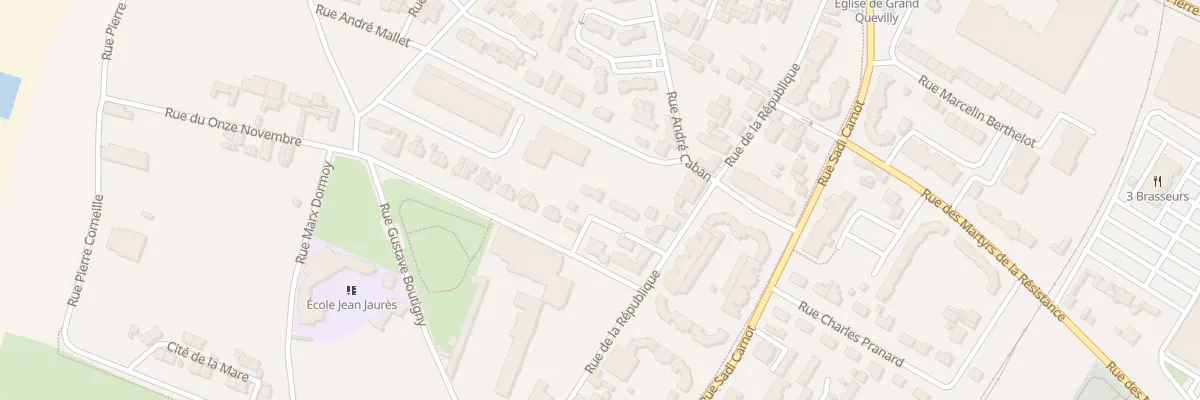 Plan du 57C Rue du Onze Novembre au Grand-Quevilly
