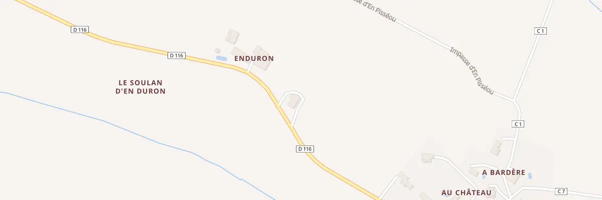 Plan du 5085 A Enduron à Encausse