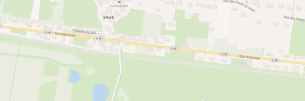 Plan du 85 Rue Nationale à Civray-de-Touraine