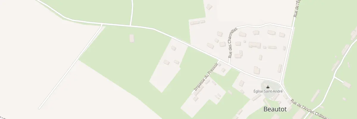 Plan du 271 Rue du Hêtre Pourpre à Beautot