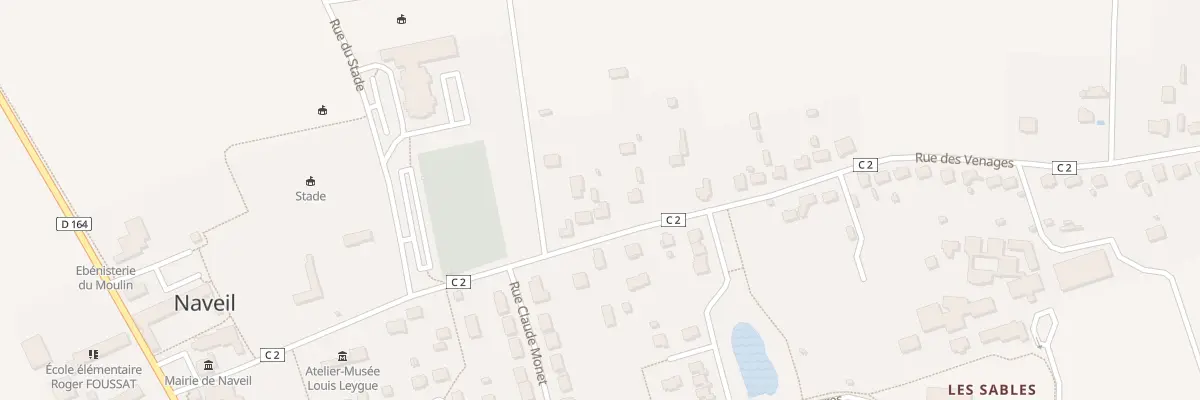 Plan du 63 Rue des Venages à Naveil