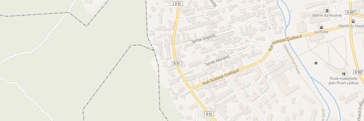 Plan du 54 Rue Aristide Briand au Houlme