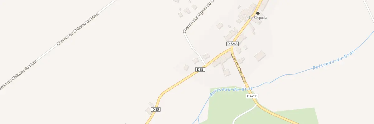 Plan du 5001F Vigne du Chateau à Pouy-de-Touges