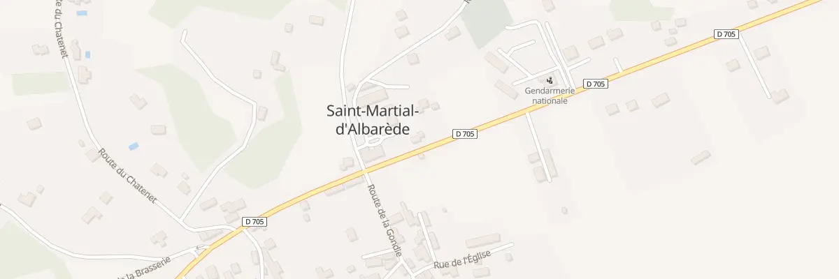 Plan du 44 Av de la Résistance à Saint-Martial-d’Albarède