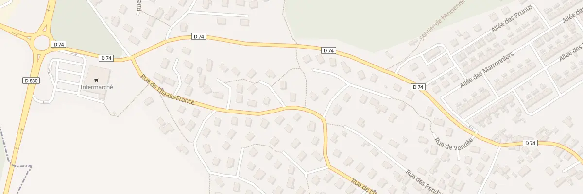 Plan du 1 Rue de Picardie à La Bonneville-sur-Iton