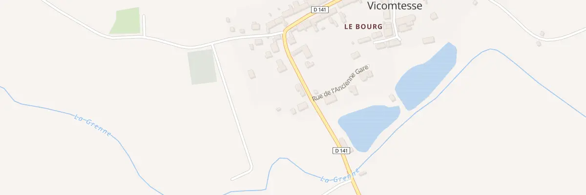 Plan du 54 Rue Saint Michel à La Chapelle-Vicomtesse