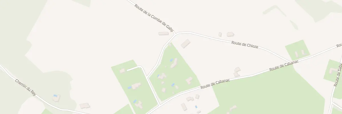 Plan du 399 Rte de Chioze à Mauroux