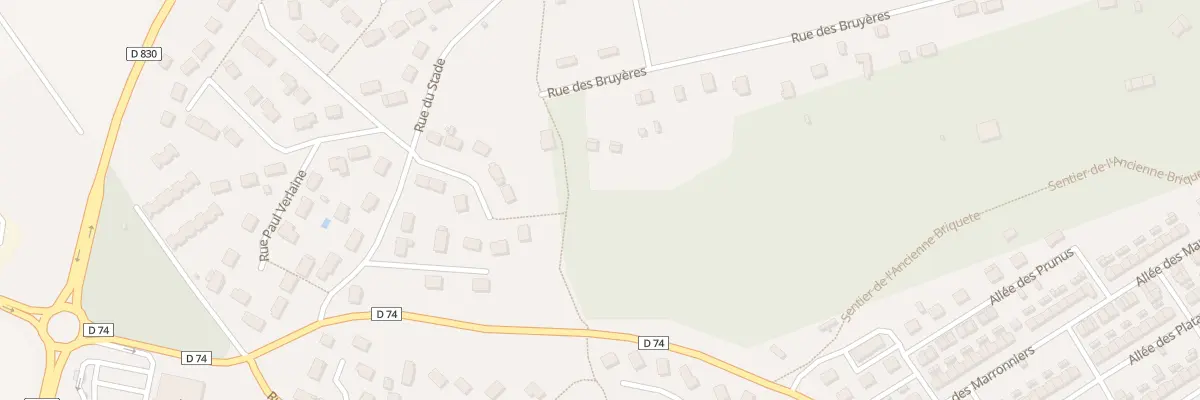 Plan du 3 Rue des Bruyères à La Bonneville-sur-Iton