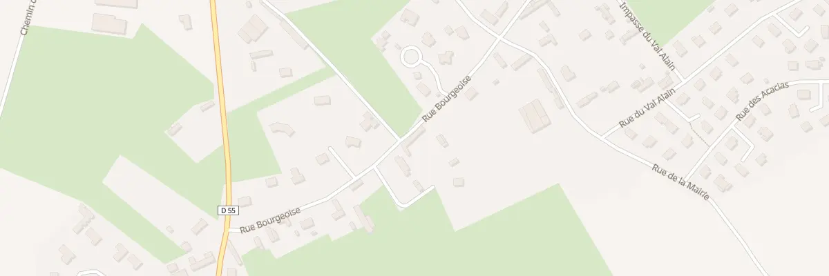 Plan du 151 Rue Bourgeoise à Hautot-sur-Mer