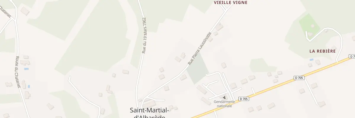 Plan du 4 Rue Pierre Laussinotte à Saint-Martial-d’Albarède