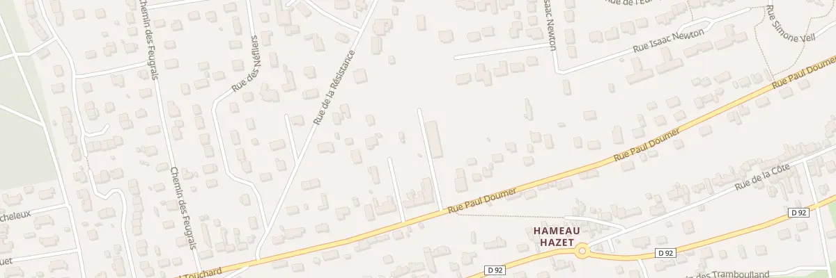 Plan du 22 Rue Paul Doumer à Saint-Aubin-lès-Elbeuf
