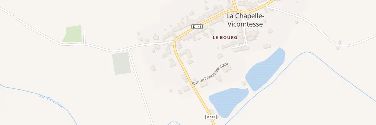Plan du 25 Rue Saint Michel à La Chapelle-Vicomtesse