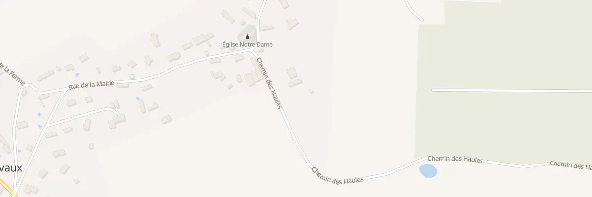 Plan du 1 Che des Haules au Val-Doré