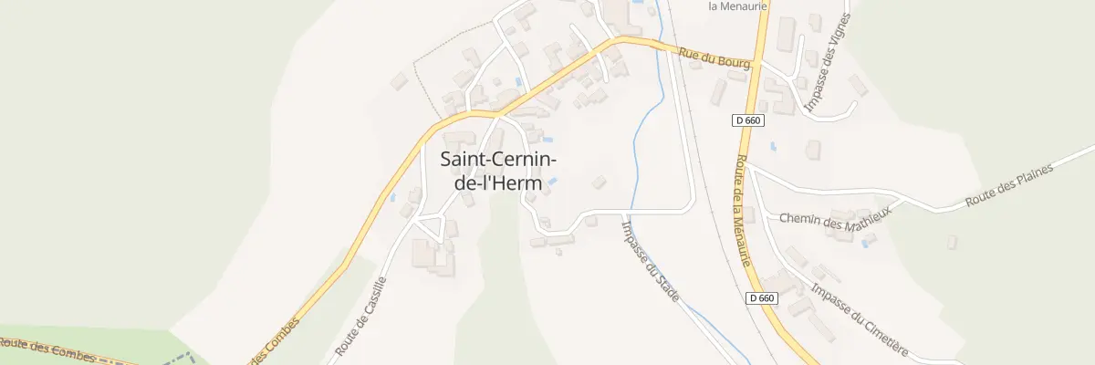 Plan du 78 Le Moulin du Bourg à Saint-Cernin-de-l’Herm